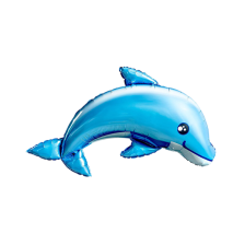 Vl Shape Dolphin Blue